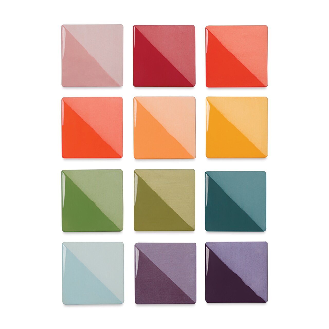 Speedball Ceramic Underglaze - New Colors Sampler, Set of 12, 2 oz